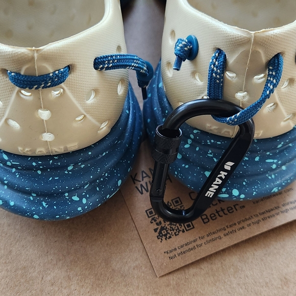 KANE Revive Beige and Speckled Blue Recovery Shoes M9/W11 BRAND NEW - Picture 6 of 10